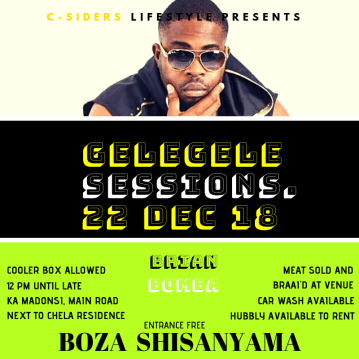 GELEGELE SESSION ARTSTS